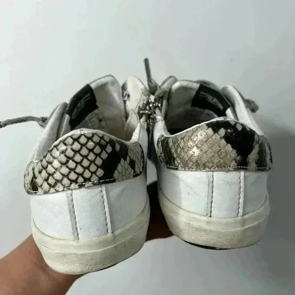 Vintage Havana Quilted Kate Snake Girl Sneakers Size 4 - Picture 4 of 8